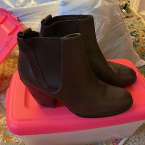 Cole Haan brown booties size 7.5
